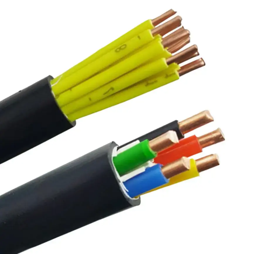 Cablu de control ignifug din PVC din cupru