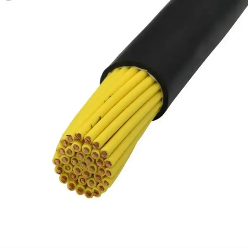 Cablu de control flexibil ignifug din PVC din cupru