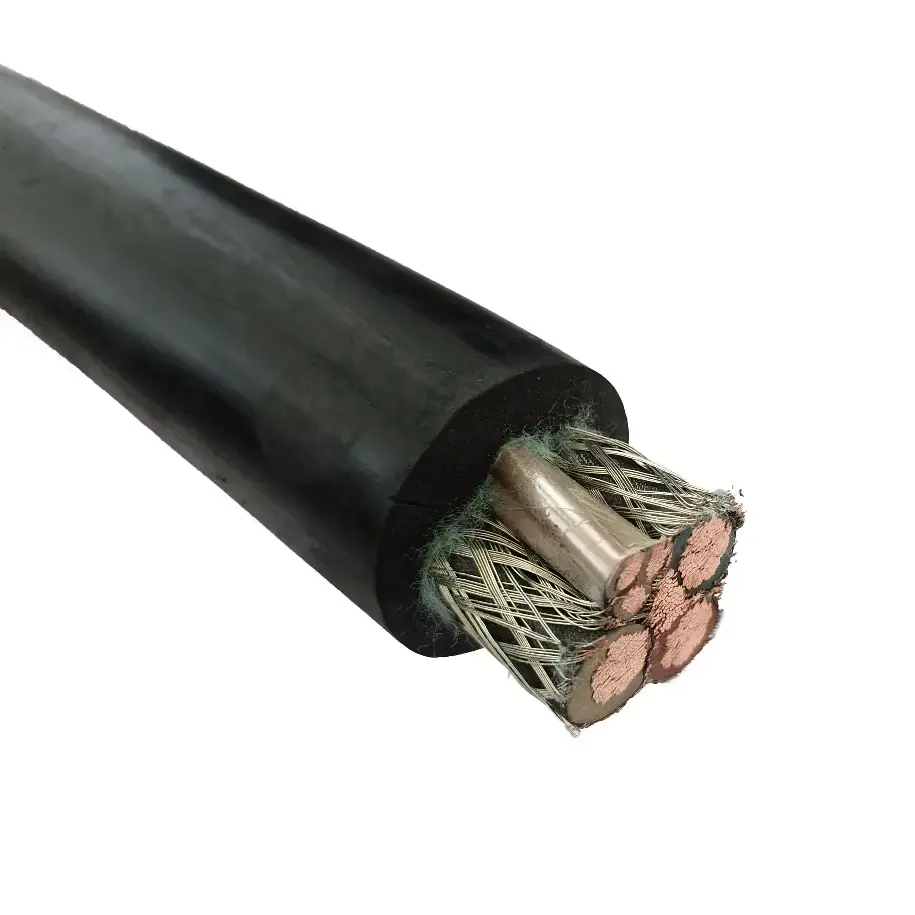 Cablu de cauciuc pentru forfecare cărbune ecranat cu metal